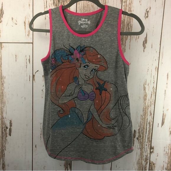 Disney Other - Disney Princess Tank Top, Ariel. XL(14/16). In good used condition!